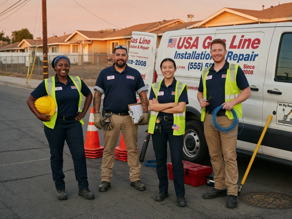 Gas Line Installation company in Lincoln, CA